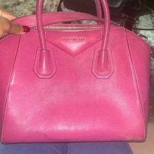 Used hot pink Givenchy bag.